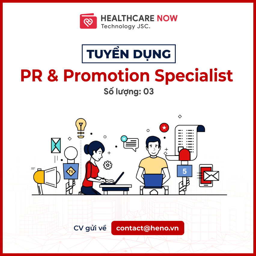 HENO_Tuyển dụng PR & Promotion Specialist